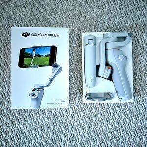 DJI Osmo Mobile 6 3-Axis Smartphone Gimbal Stabilizer + Tripod (Complete Box)